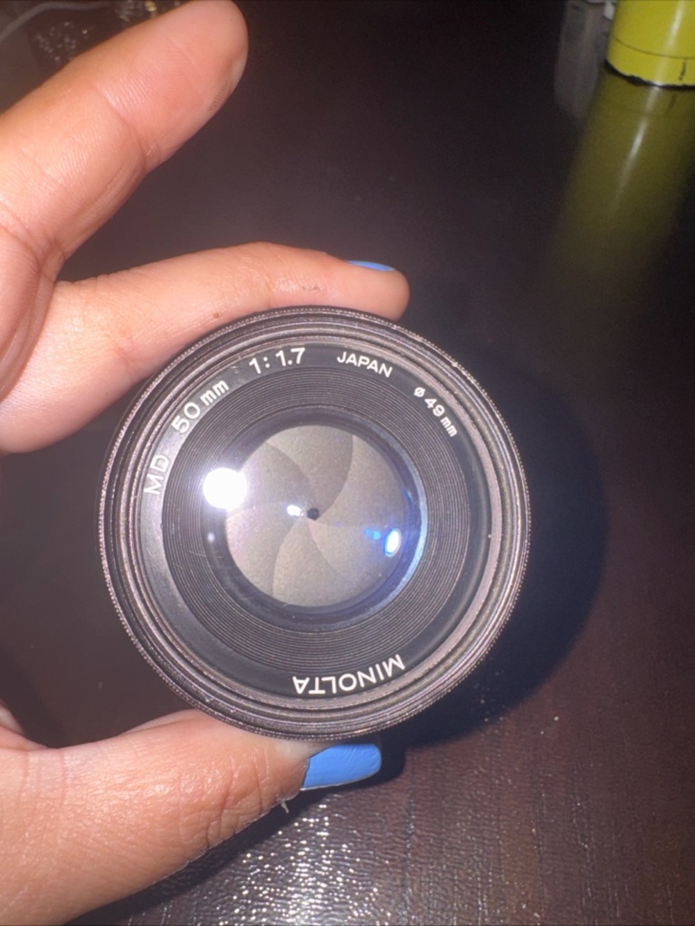 Minolta 50mm f/1.7 Prime Lens - Black